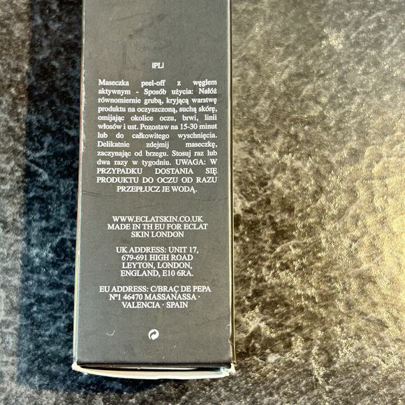 SEALED Eclat Skin London Purifying Charcoal Black Peel Off‎ Mask FULL SIZE 1.7oz - Picture 6 of 7